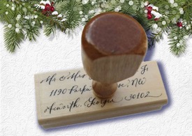 Custom return address stamp